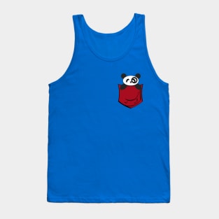 Pocket Panda Tank Top